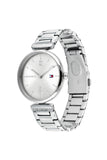 Tommy Hilfiger TH1782273 Damenuhren: Metallisches Grau, 34 mm