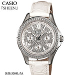 Casio Sheen SHE-3504L-7AUDR Damen Uhr – Elegant & Zuverlässig