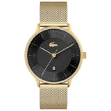 Lacoste 2011138 Herrenuhr Edelstahl & Leder