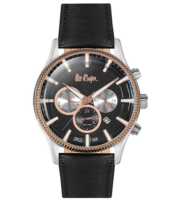 Lee Cooper Herrenuhr LC06244.551 mit Lederarmband