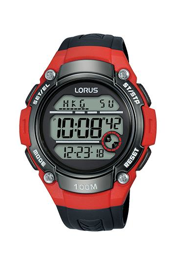 Lorus R2335MX9 Herren Digitaluhr Edelstahl