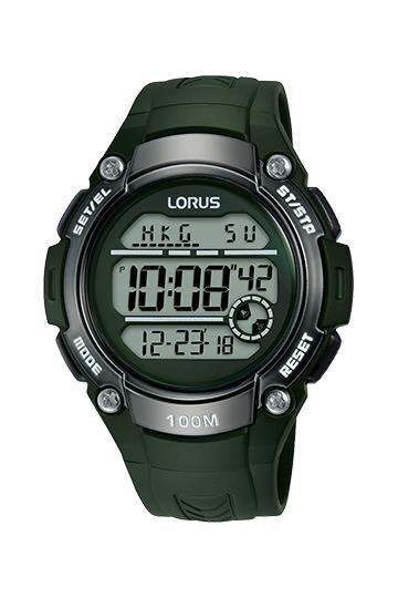 Lorus R2337MX9 Herren Digitale Uhr Edelstahl