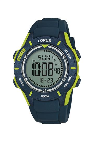 Lorus R2365MX9 Digitale Herrenuhr Edelstahl