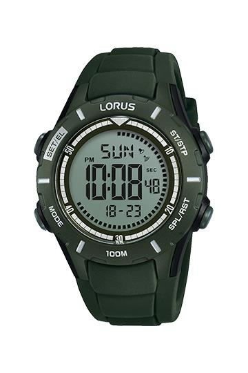 Lorus R2369MX9 Digitaluhr Edelstahl