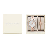 Michael Kors MK1023 Damen Uhren-Set mit Armband – Neu & Originalverpackung