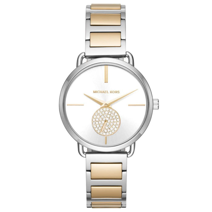 Michael Kors MK3679 Damen Uhr Edelstahl Chronograph