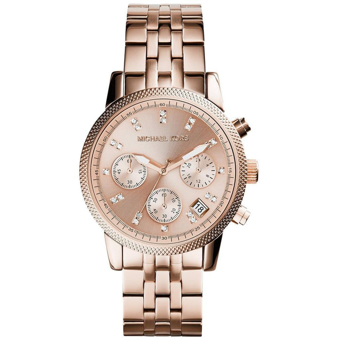 Michael Kors MK6077 Damen Uhr Edelstahl