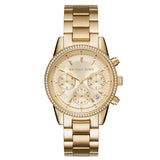 Michael Kors MK6356 37mm Damenuhren – Goldfarbene Eleganz
