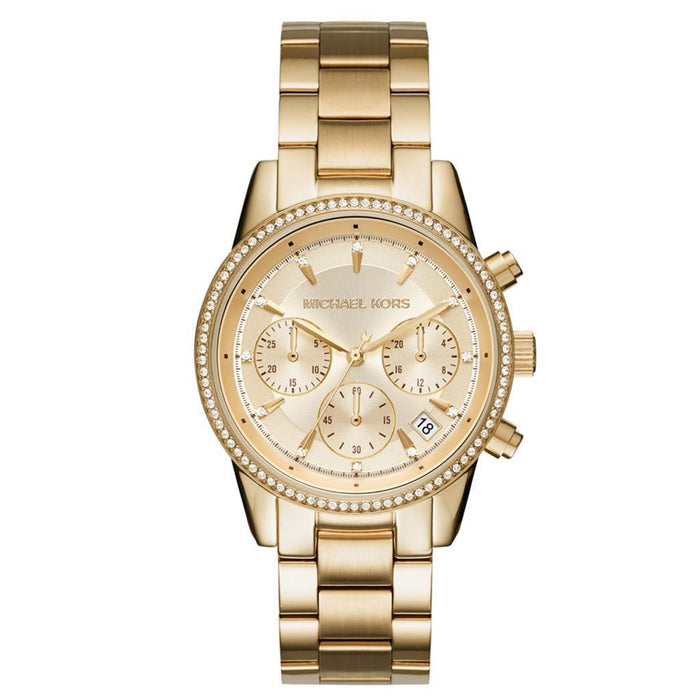 Michael Kors MK6356 Damenuhr goldfarben