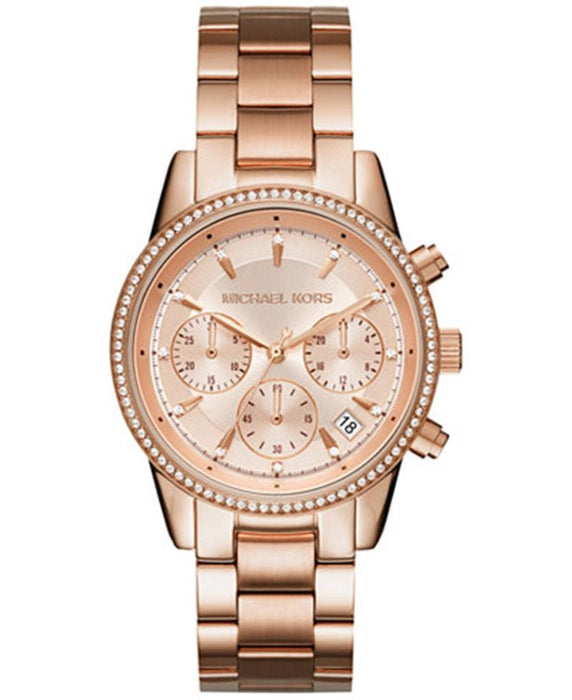 Michael Kors MK6357 Damen Uhr Edelstahlgehäuse