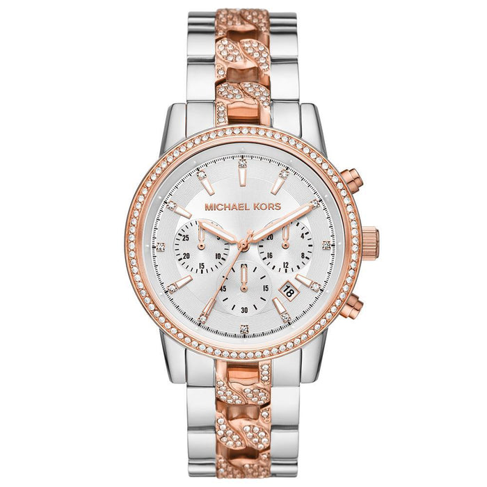 Michael Kors MK6938 Damen Uhr Edelstahl