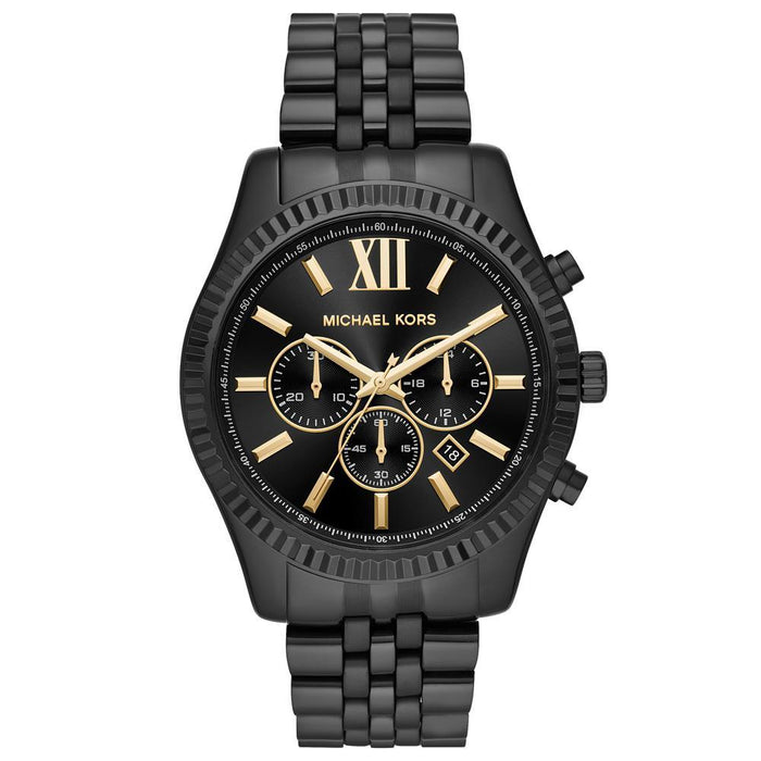 Michael Kors MK8603 Herrenuhr Edelstahl & Leder