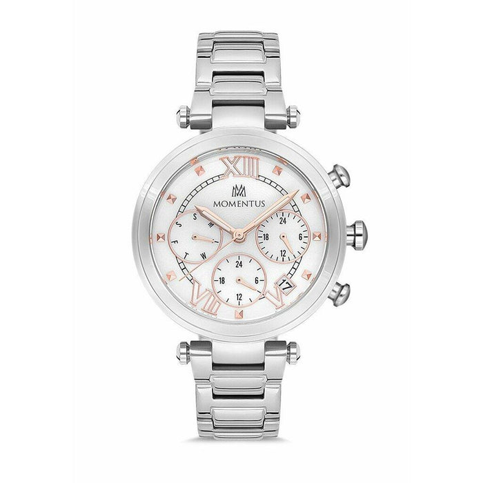 Momentus CS378S-02SR Damen Uhr Edelstahl Uhrwerk