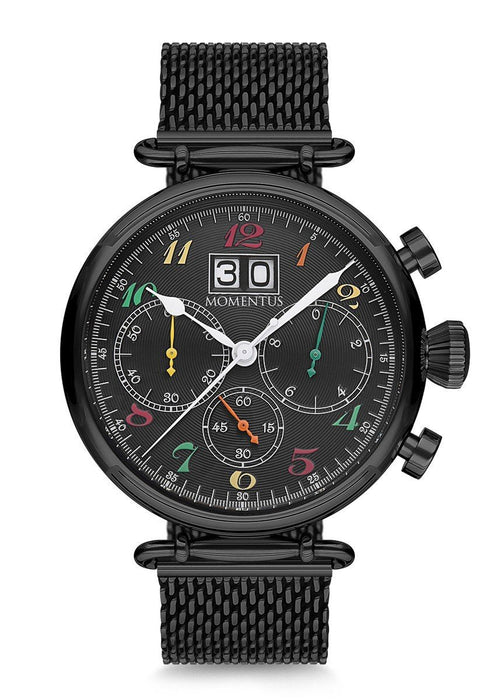 Momentus Herrenuhr TM250B-04SX Flechtarmband