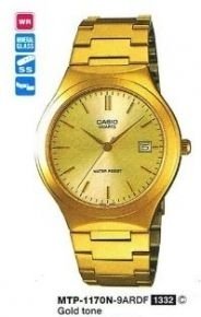 Casio Herrenuhr MTP-1170N-9ARDF Edelstahl Uhr