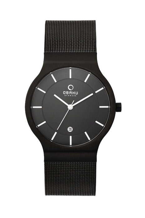 Obaku Herrenuhr V133GBBMB – Edelstahlarmband