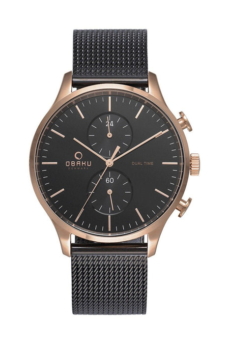 Obaku Denmark Herrenuhr V196GUVBMB Quarzwerk