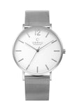 Obaku Denmark Herrenuhr V197GXCWMC Edelstahl