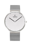 Obaku Herren Uhr V230GXCWMC Edelstahlarmband