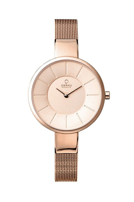 Obaku Denmark Damen Uhr V149LVVMV Edelstahl Quarz