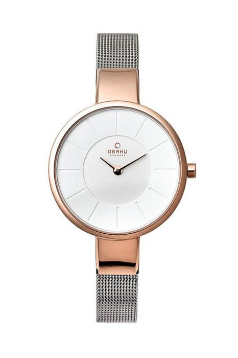 Obaku Denmark Damen Uhr V149LXVIMC Edelstahl