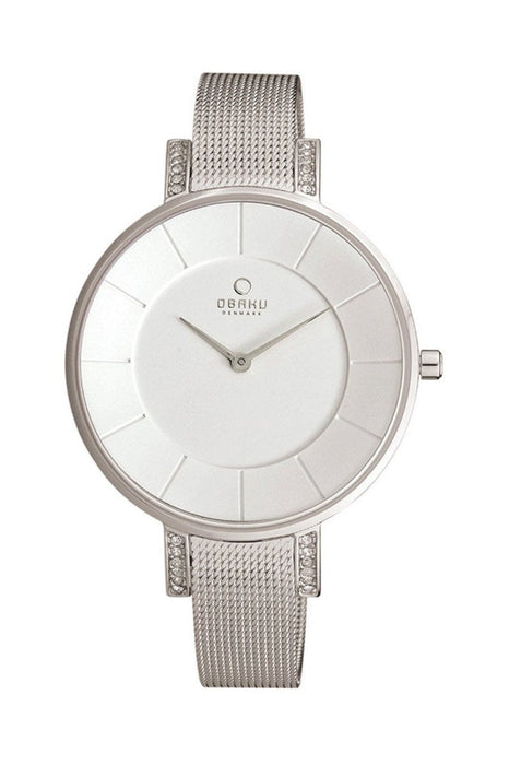 Obaku Damen Uhr V158LECIMC Edelstahl Quarz