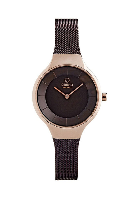 Obaku Denmark Damen Uhr V166LXVNMN Edelstahl Quarz