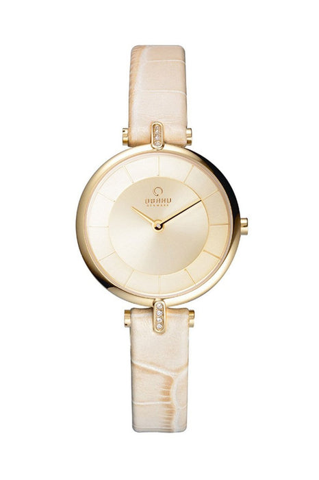 Obaku Denmark Damen Uhr V168LEGGRX Edelstahl