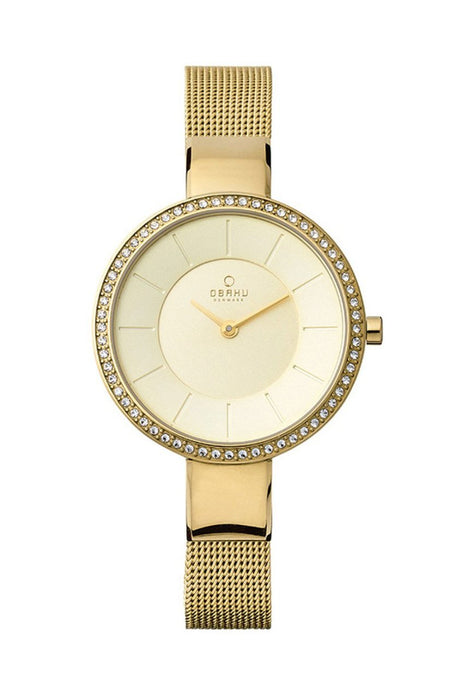 Obaku Denmark Damen Uhr V179LEGGMG Edelstahl