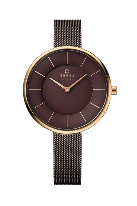 Obaku Damen Uhr V185LXVNMN Edelstahl Quarz