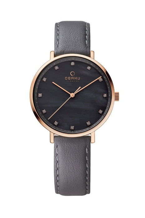 Obaku Denmark Damen Uhr Edelstahl Quarz