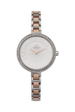 Obaku Denmark Damen Uhr V191LECISC Edelstahl & Leder