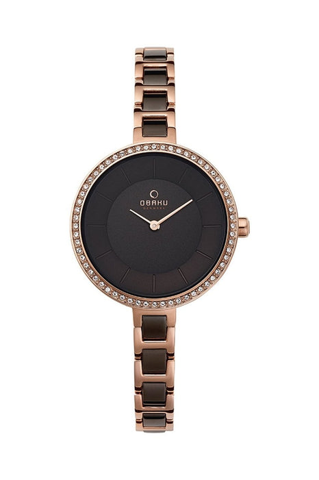 Obaku Denmark Damen Uhr V191LEVNSV Edelstahlgehäuse