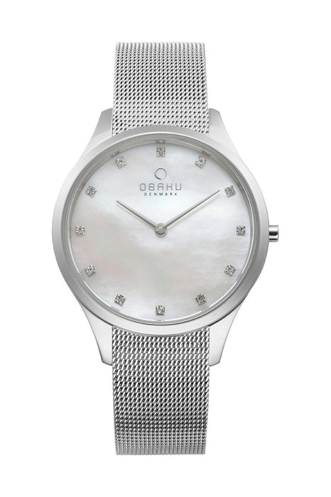 Obaku Denmark Damen Uhr V217LXCWMC Quarzwerk