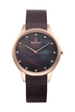 Obaku Herrenuhr V217LXVNMN – Braun Lederarmband