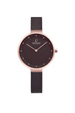 Obaku Denmark Damen Uhr V225LXVNMN – Edelstahlarmband