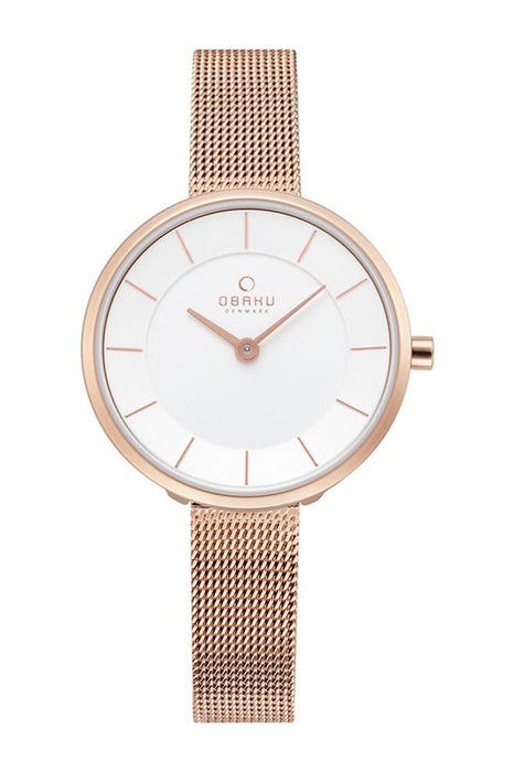 Obaku Denmark Damen Uhr V226LXVIMV Edelstahl