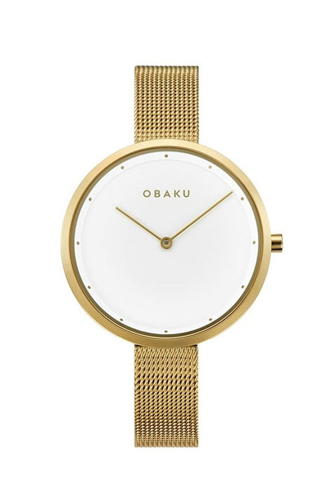 Obaku Denmark Damen Uhr V227LXGIMG1 Edelstahl
