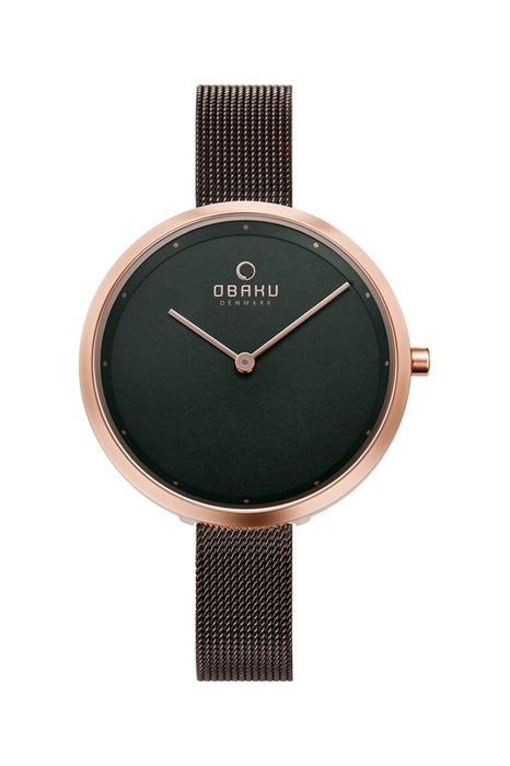 Obaku Denmark Damen Uhr Edelstahl Quarzwerk
