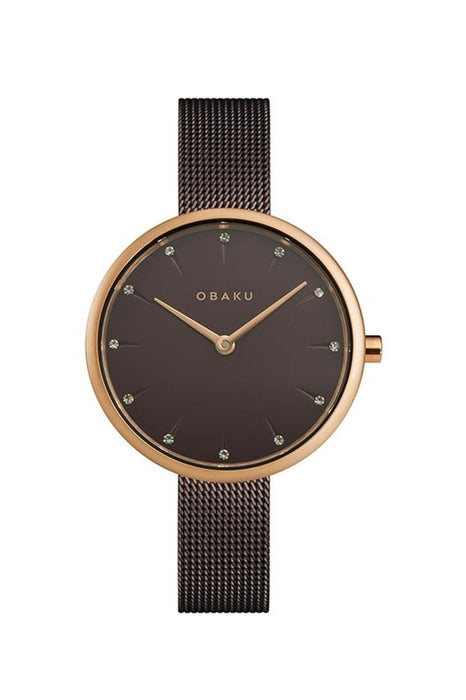 Obaku Denmark Damen Uhr V233LXVNMN Edelstahl