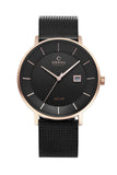 Obaku Denmark V222GRVBMB Automatik Herrenuhr Edelstahl