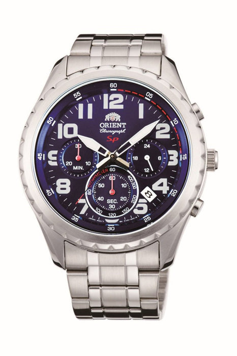 Orient FKV01002D0 Herrenuhr Edelstahl Chronograph