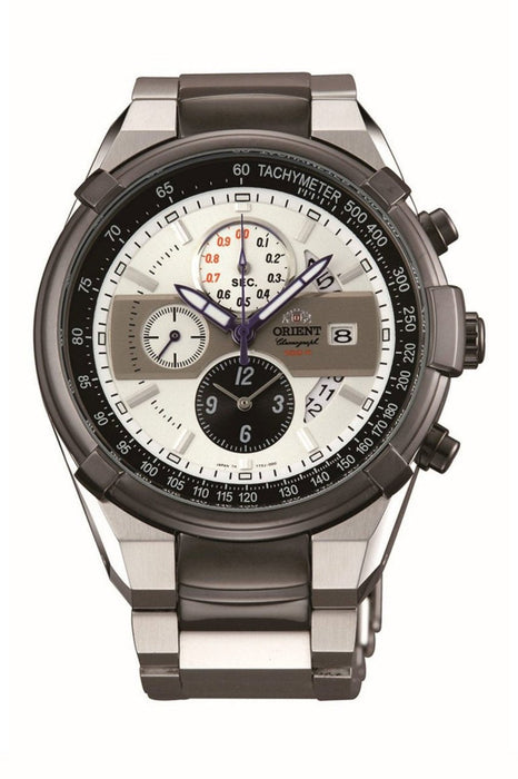 Orient FTT0J003W0 Edelstahl Chronograph Uhr