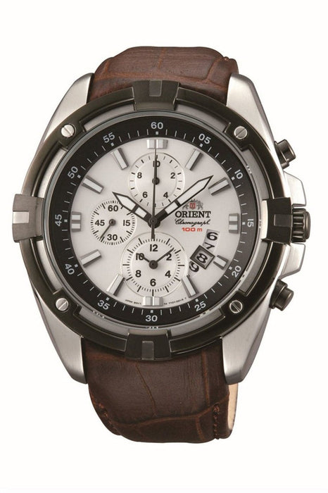 Orient FTT0Y007W0 Herrenuhr mit Chronograph