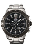 Orient FTW03001B0 Herrenuhr Chronograph Edelstahl