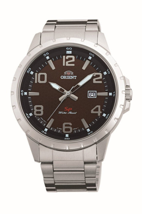 Orient FUNG3001T0 Herrenuhr Edelstahl Bernstein