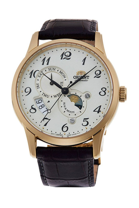 Orient RA-AK0002S10B Herrenuhr mit Sonnen-Mond Anzeige