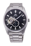 Orient RA-AR0002B10B Herren Uhr mit Chronograph & Bernstein Perlenkette - Automatik