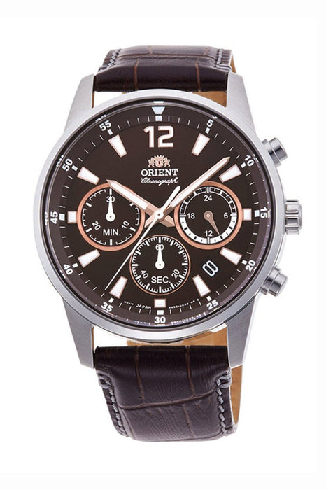 Orient RA-KV0006Y10B Herrenuhr Lederarmband