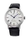 Orient Star Herrenuhr Automatik Edelstahl mit Lederarmband